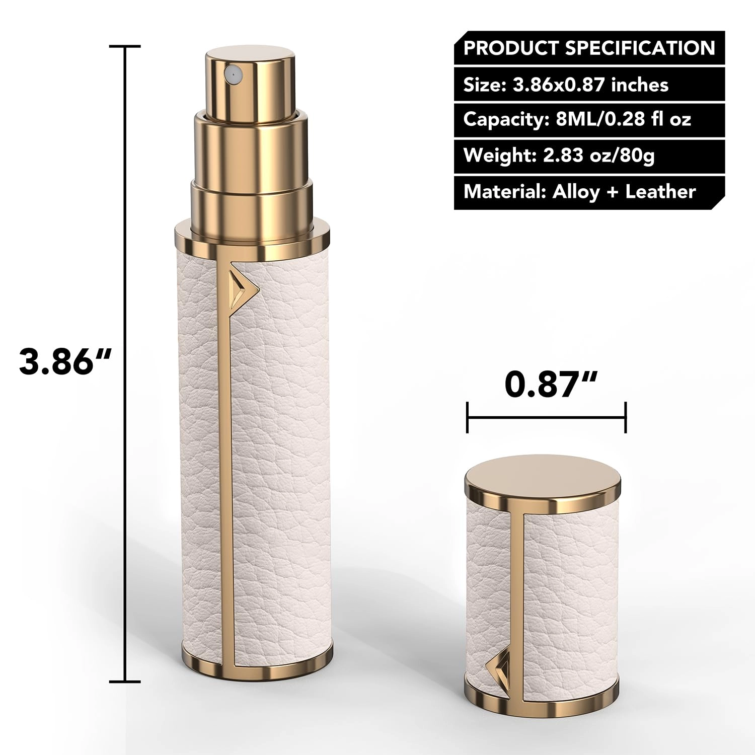 perfume refillable bottle - 8ml