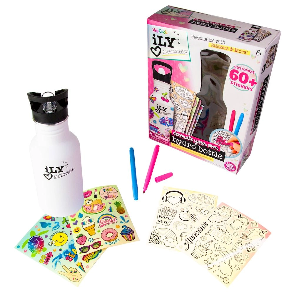 WeCool Ily Colour Personalized Water Bottle