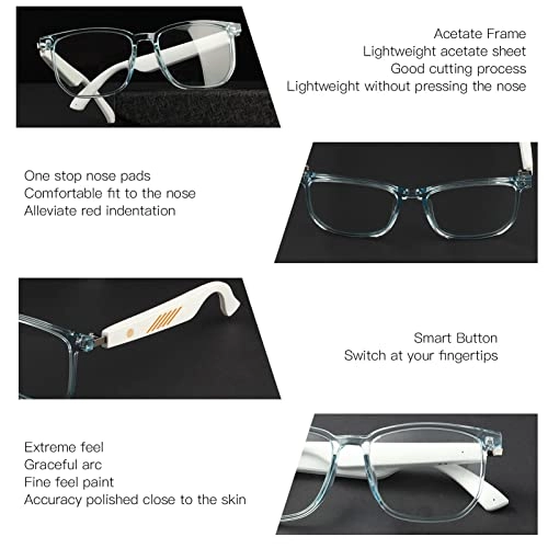 Bluetooth Smart Audio Sunglasses - BT5.0 140mAh IP65