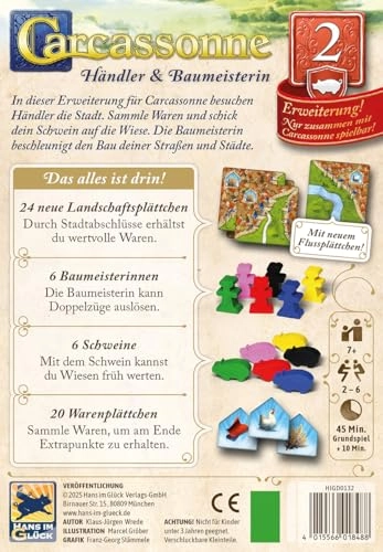 Carcassonne: Dealer and Builder (German)