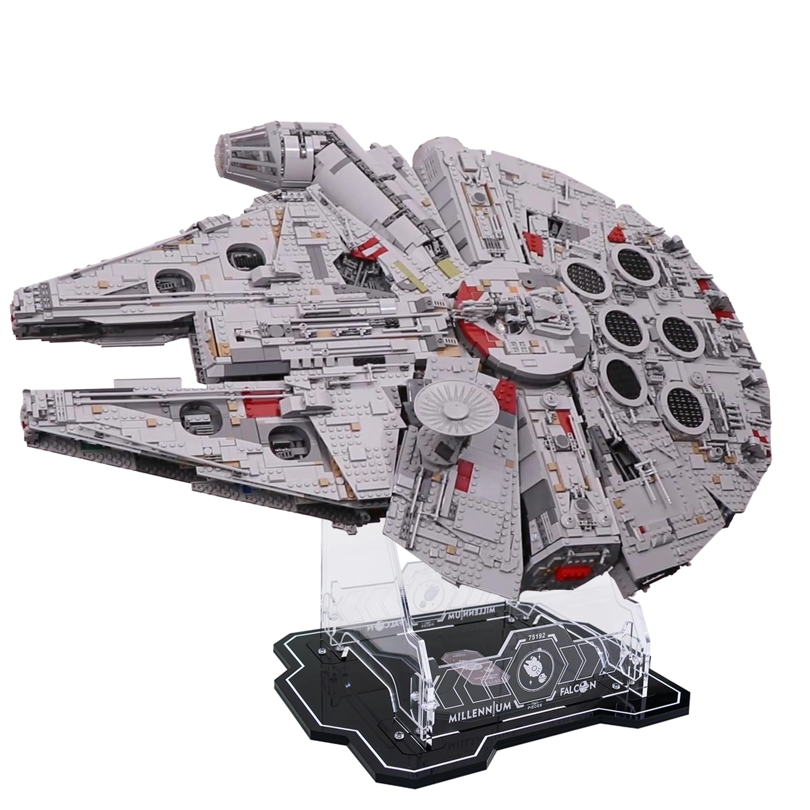 iCUANUTY Millennium Falcon Vertical Display Stand - Lego 75192 Stand Only
