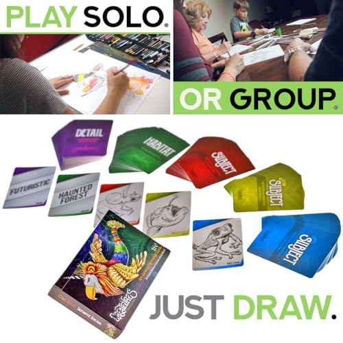 Mythical Drawing Game - 150 pieces