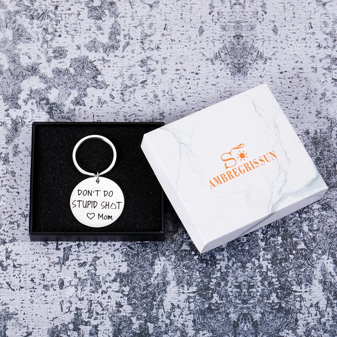 Funny Keychain - Humor-Mother-Teenager