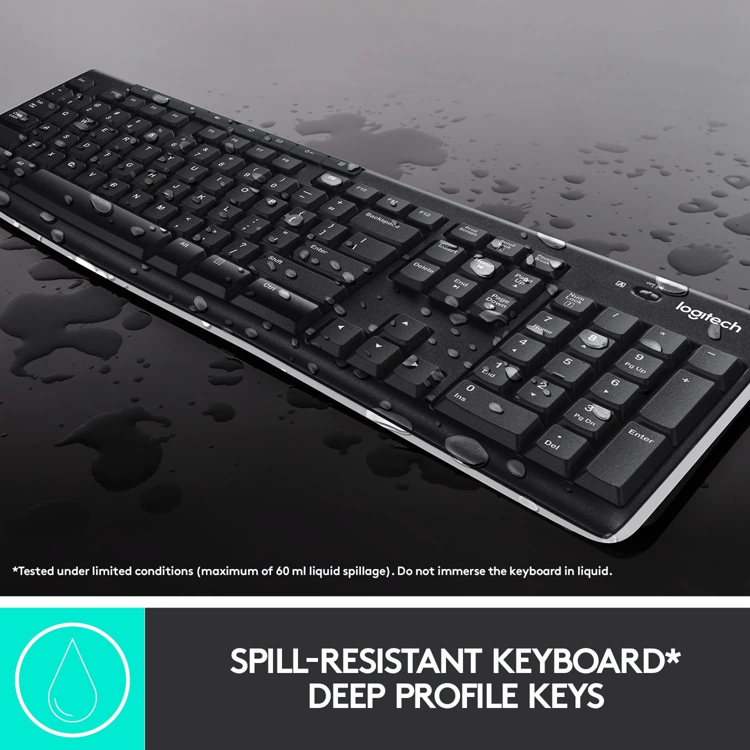 MK270r - QWERTY Wired/Wireless