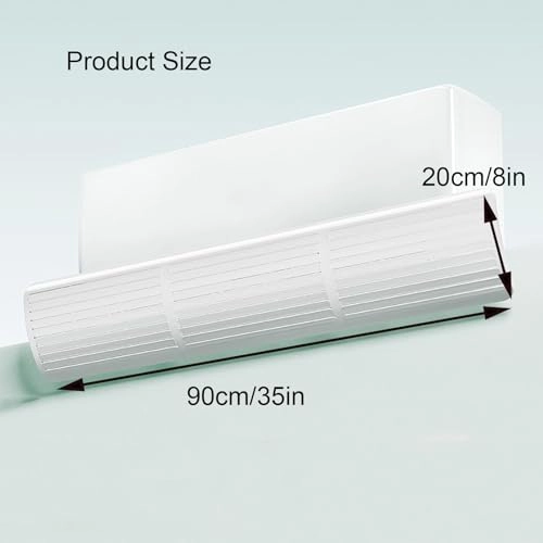 Air Guide Plate - 25" x 8" White