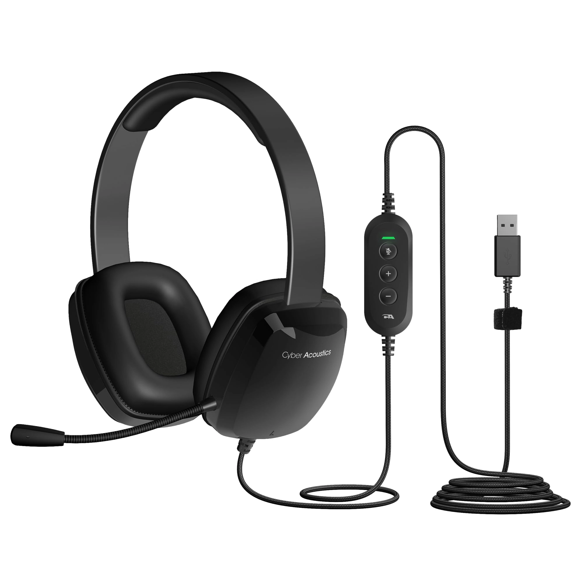 Cyber Acoustics AC-6012 Wired Headset
