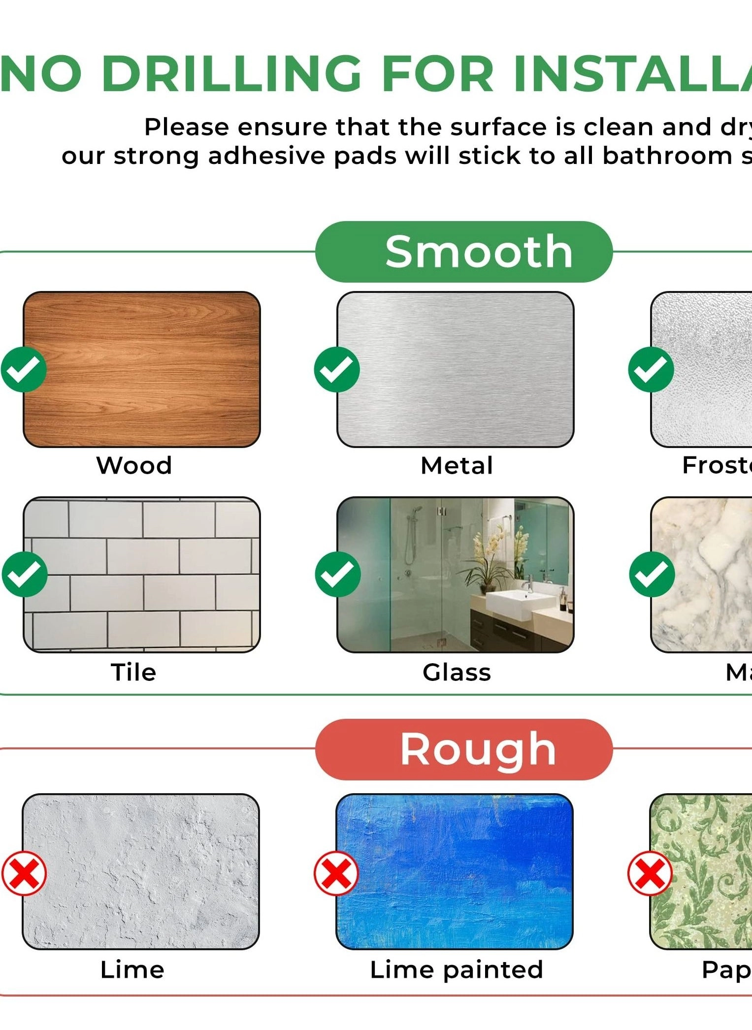 Toothbrush Holders - 2 Wall Mounted