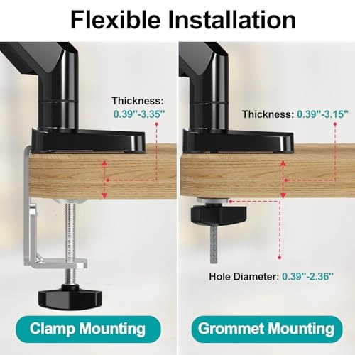 Laptop Arm Mount - 17" 13"- 32"