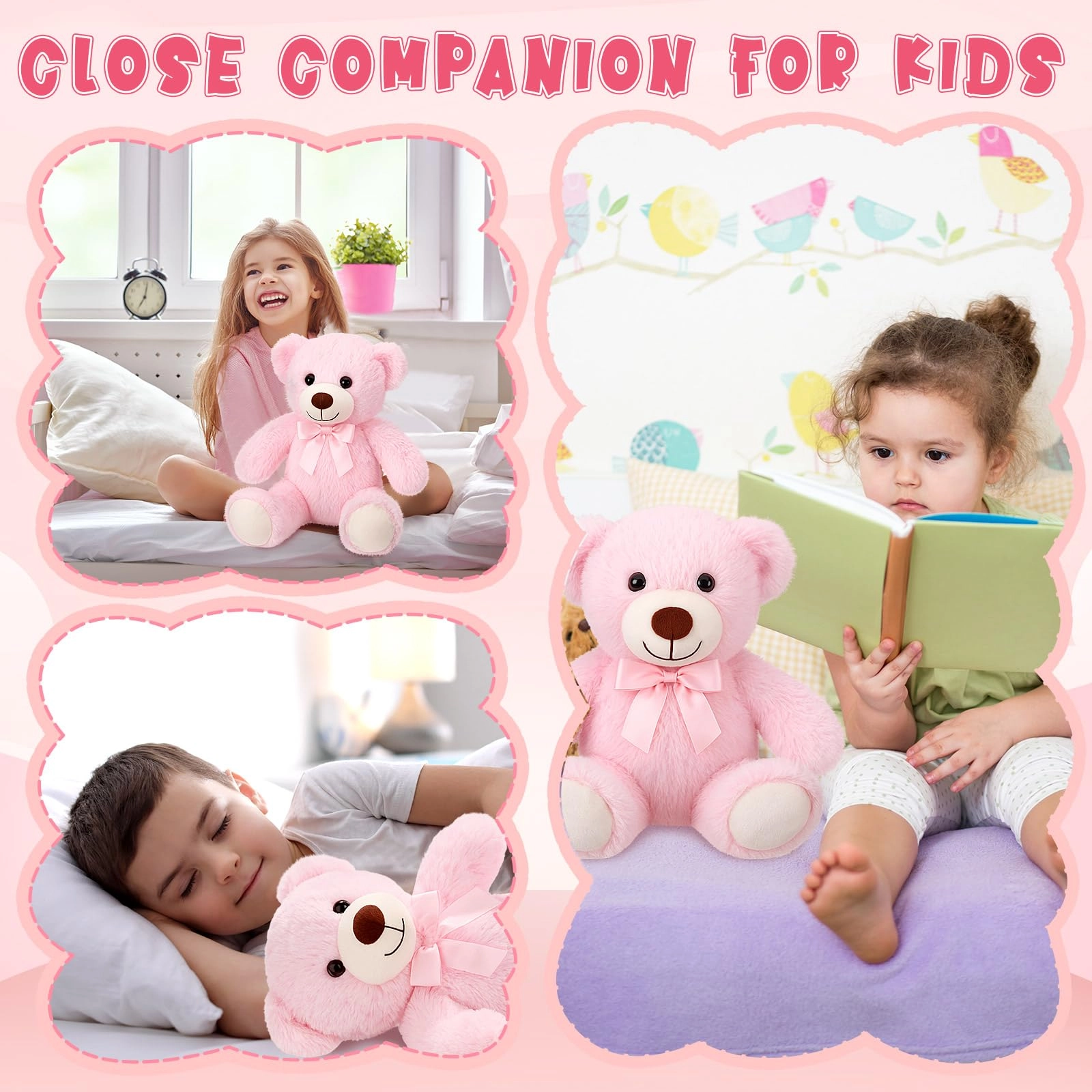 Teddy Bears - 35 cm 4 Pack
