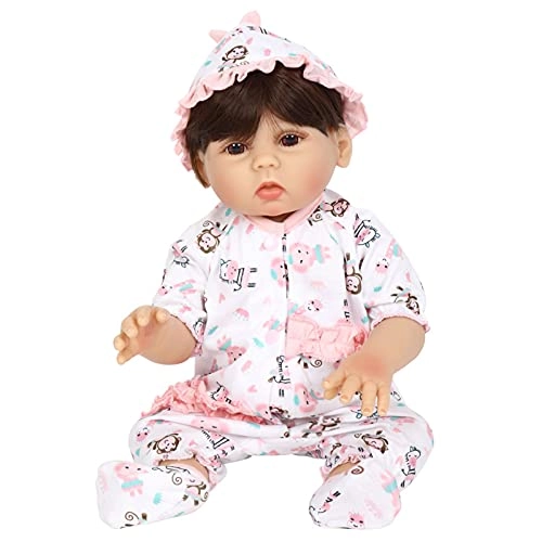 Full Glue Simulation Doll - 18 Inches Silicone Vinyl Baby Monkey Costume
