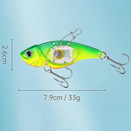 LED Flash Light Bait - Eye Shape Design Multicolor Flash