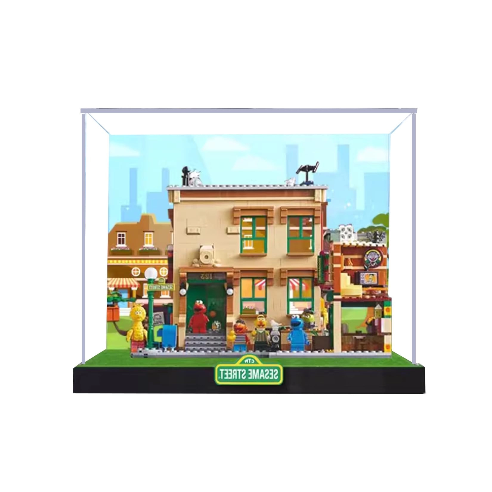 HALFS Acrylic Display Case - Sesame Street 21324