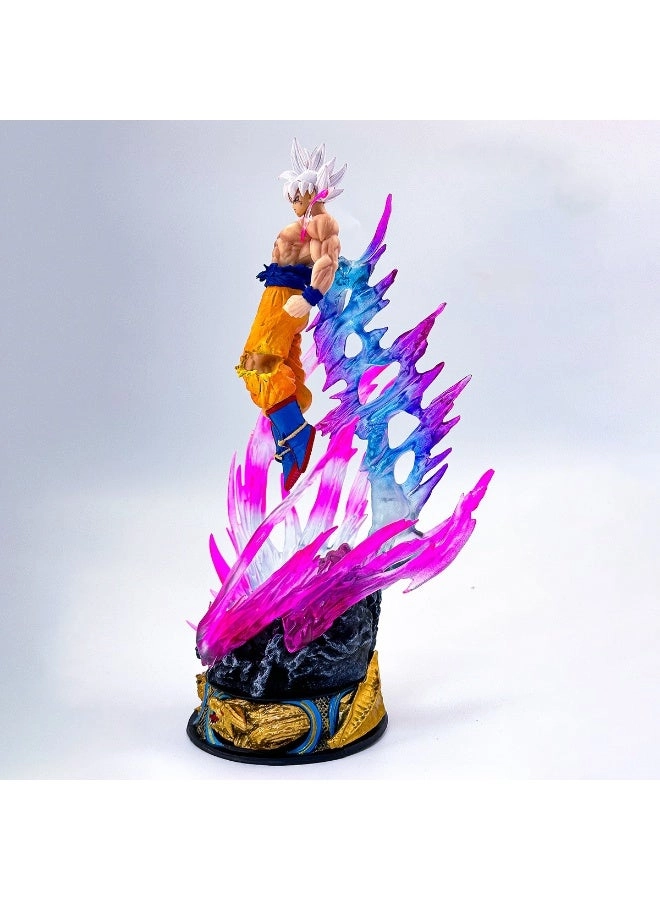 Ultra Instinct White-Haired Goku - Dragon Ball (25 cm) (QQ0717)