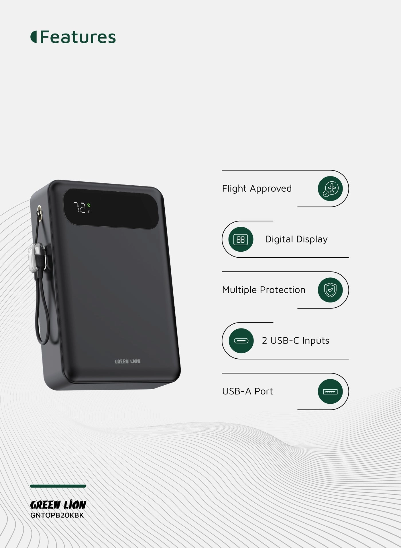 TOLEDO - 20000mAh 22.5W