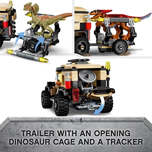 Jurassic World Pyroraptor & Dilophosaurus Transport (76951)