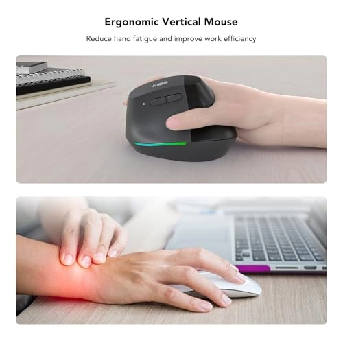 EM18 Ergonomic Vertical Mouse - Bluetooth