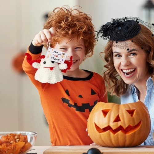 Crochet Devil Ghost - 6.5x6.5cm 1