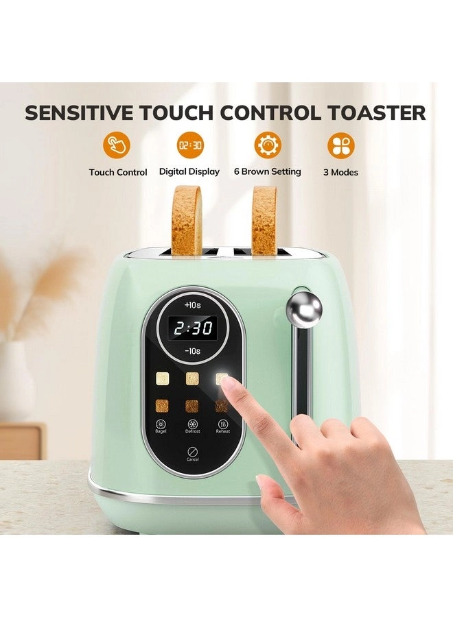 Smart Touch Screen Toaster - 2 Slice