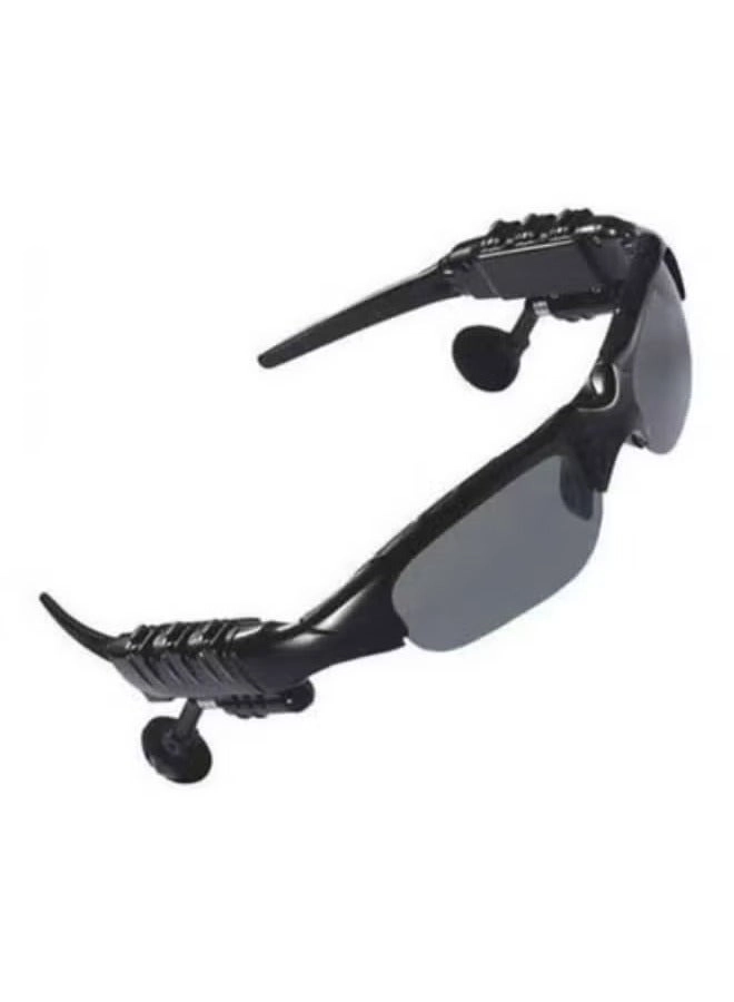 Sunshade Bluetooth Sporty Earphones - Sunglasses Black