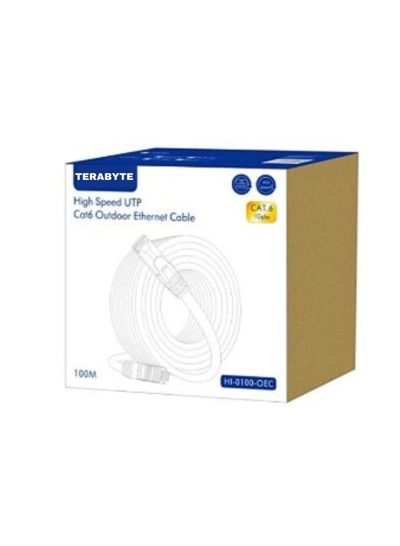 Terabyte UTP Cat 6 Outdoor Ethernet Cable - 100M