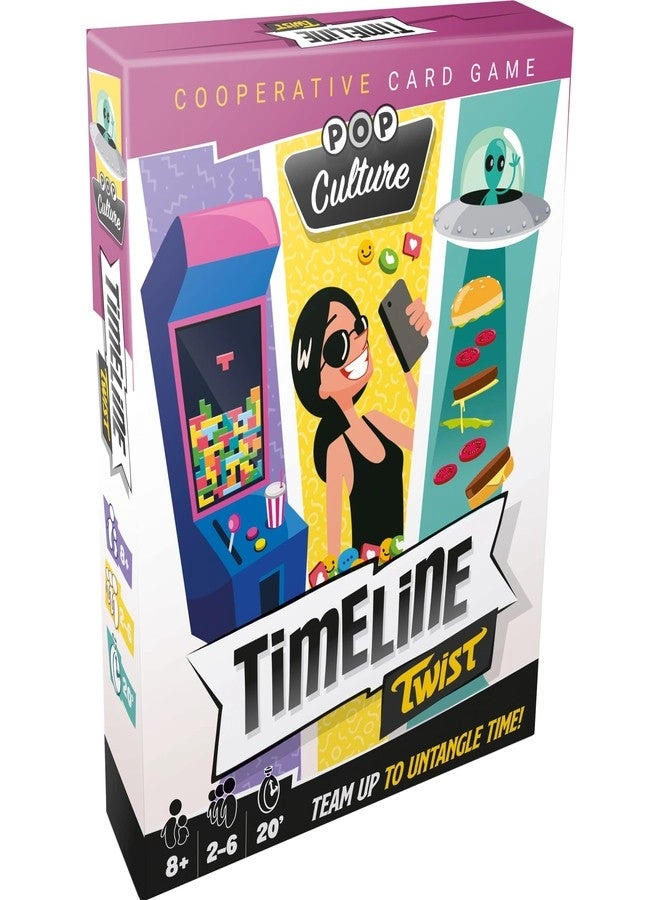 Timeline Twist: Pop Culture - Card Game (German)