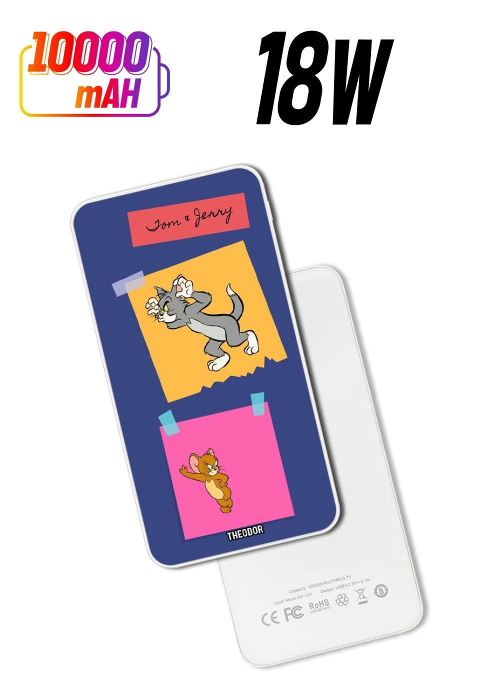 Theodor EX_PPBA627 - 10000 mAh 18W