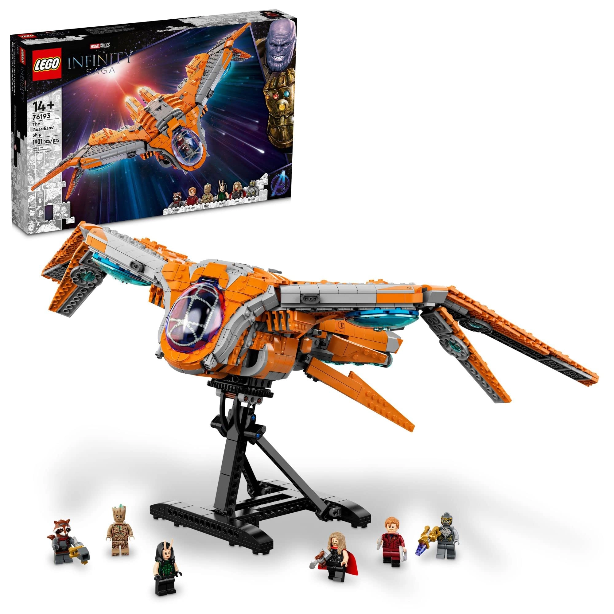 LEGO Marvel The Guardians’ Ship 76193 - Space Battleship
