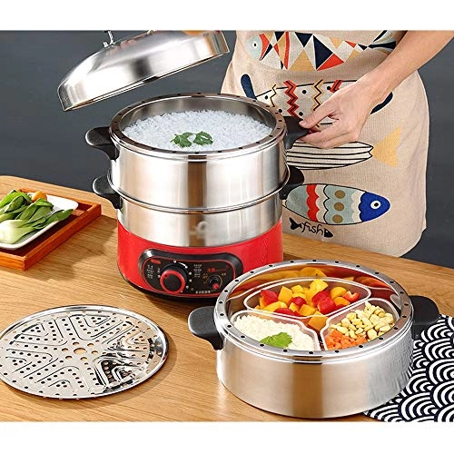 304 Stainless Steel Electric Food Steamer Pot
