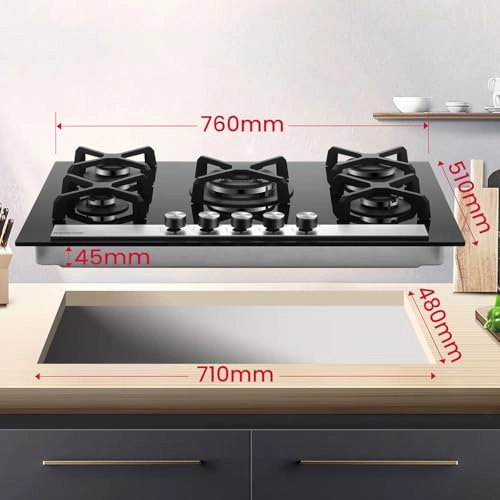 Chef GH6805BG1FC Gas hob