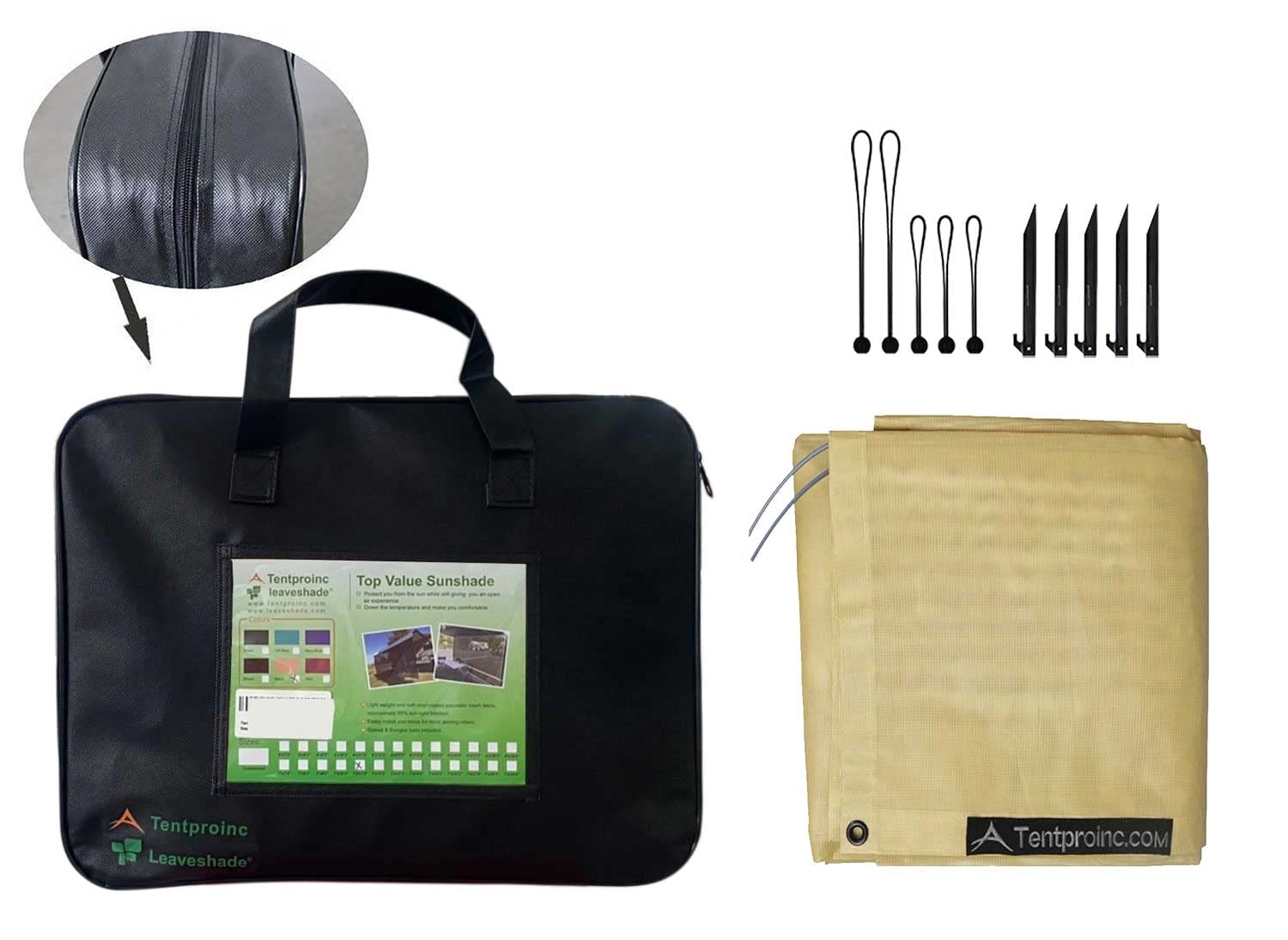 RV Awning Sun Shade Screen