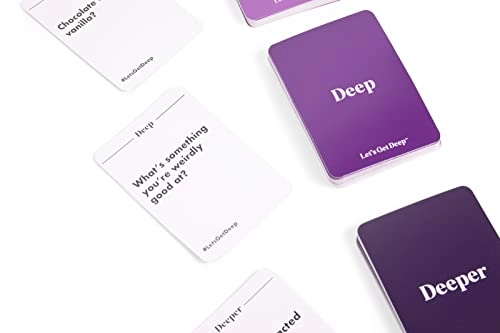 Let's Get Deep: Deeper Questions for Couples - Card Game