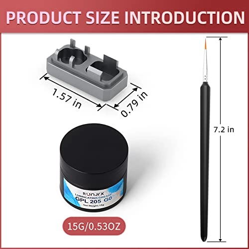 RUNJRX Keyboard Lube Kit - JRX 205G0 0.53oz/15g