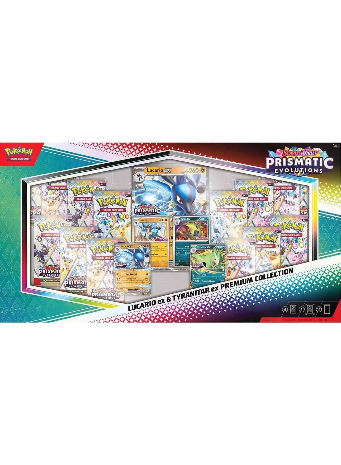 Pokémon Lucario ex & Tyranitar ex Premium Collection