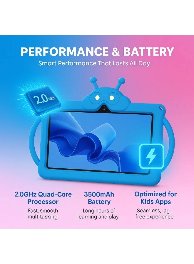 K6 Kids Tablet - 6GB 7 Inch 128GB