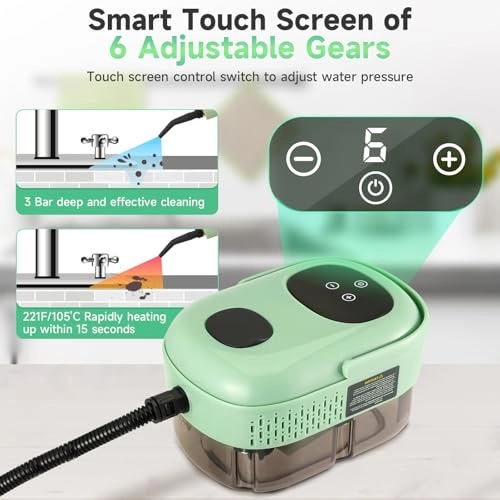 Steam Cleaner - 3.0 bar 1100 ml