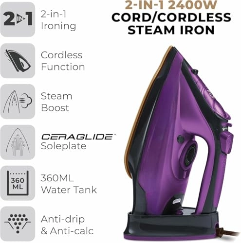 Steam Iron - 2400W 350ml