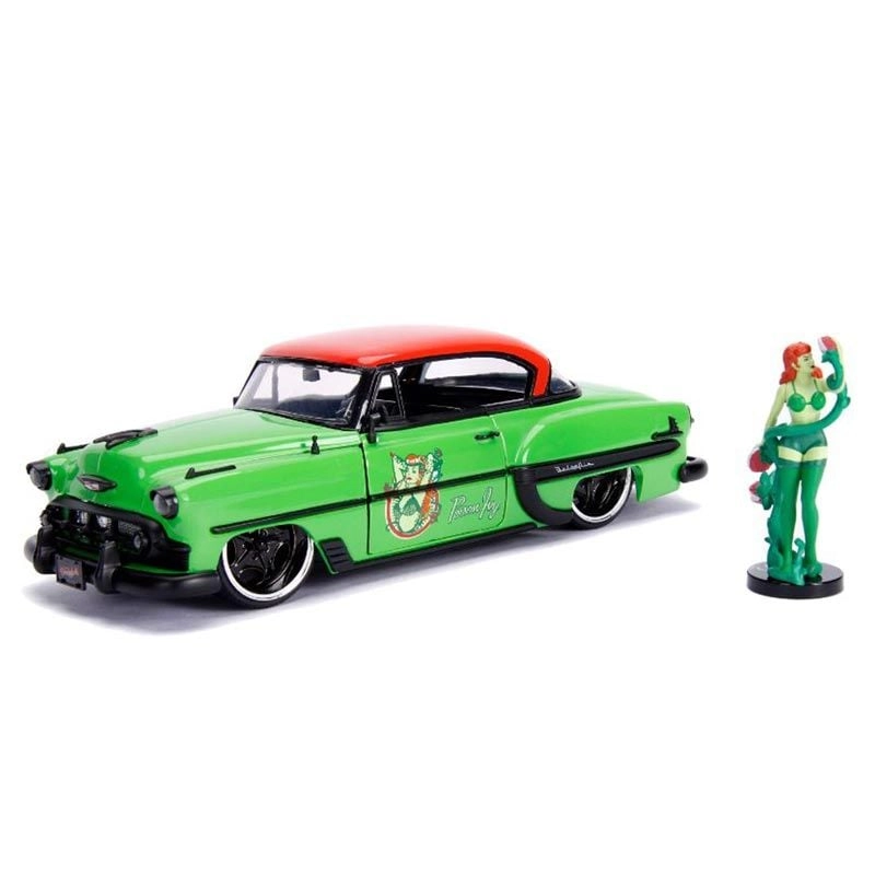 Jada DC Comics Bombshells 1953 Chevy with Poison Ivy Figure - 1:24