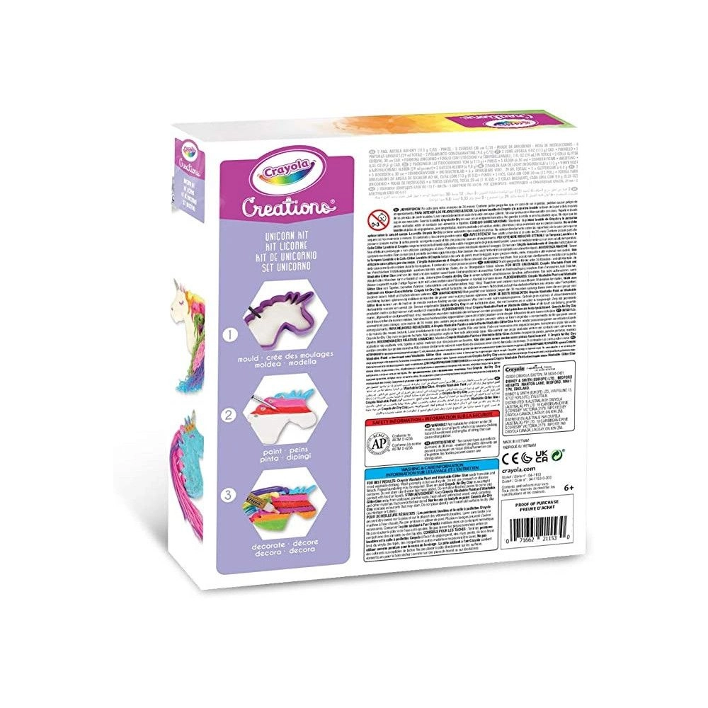 Unicorn Sketch Set - 120 Pieces Stickers Included