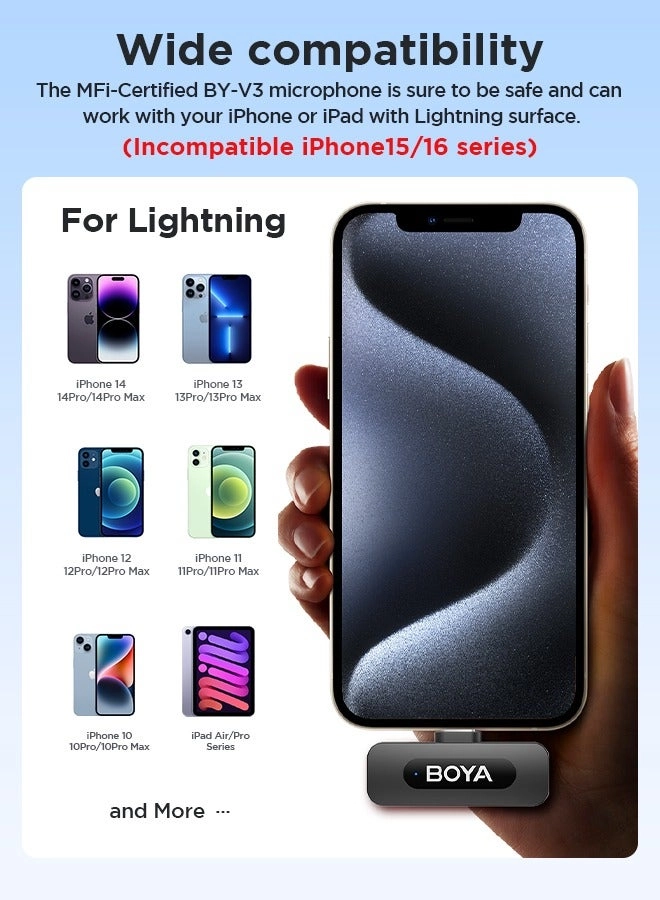 BY-V2 Lightning Microphone