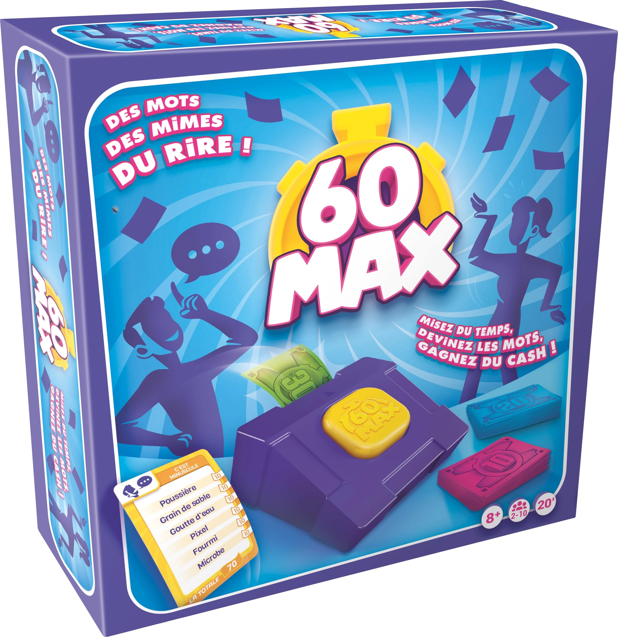 Asmodee 60 Max - Cooperative Card Game (French)