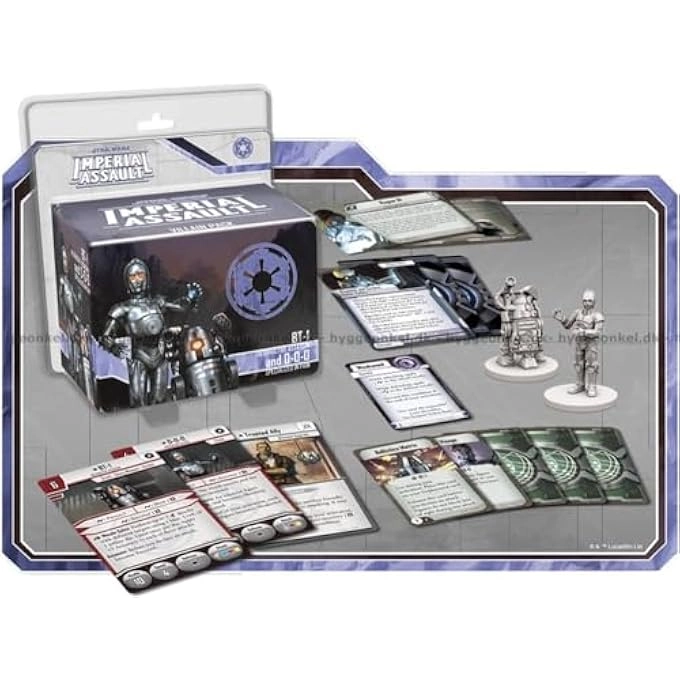 Star Wars Imperial Assault: BT-1 and 0-0-0 Villain Pack - Card Game