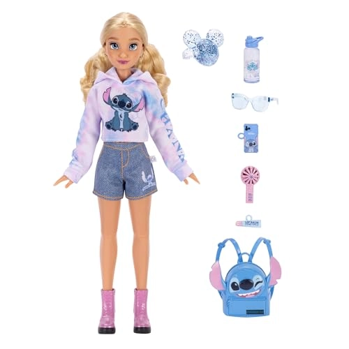 Stitch Fashion Doll - Dark Hair 13 Points of Articulation Two Outfits Ages 6+