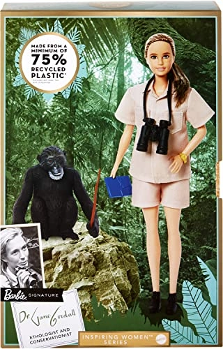 Jane Goodall Doll - Plastic Ages 14+