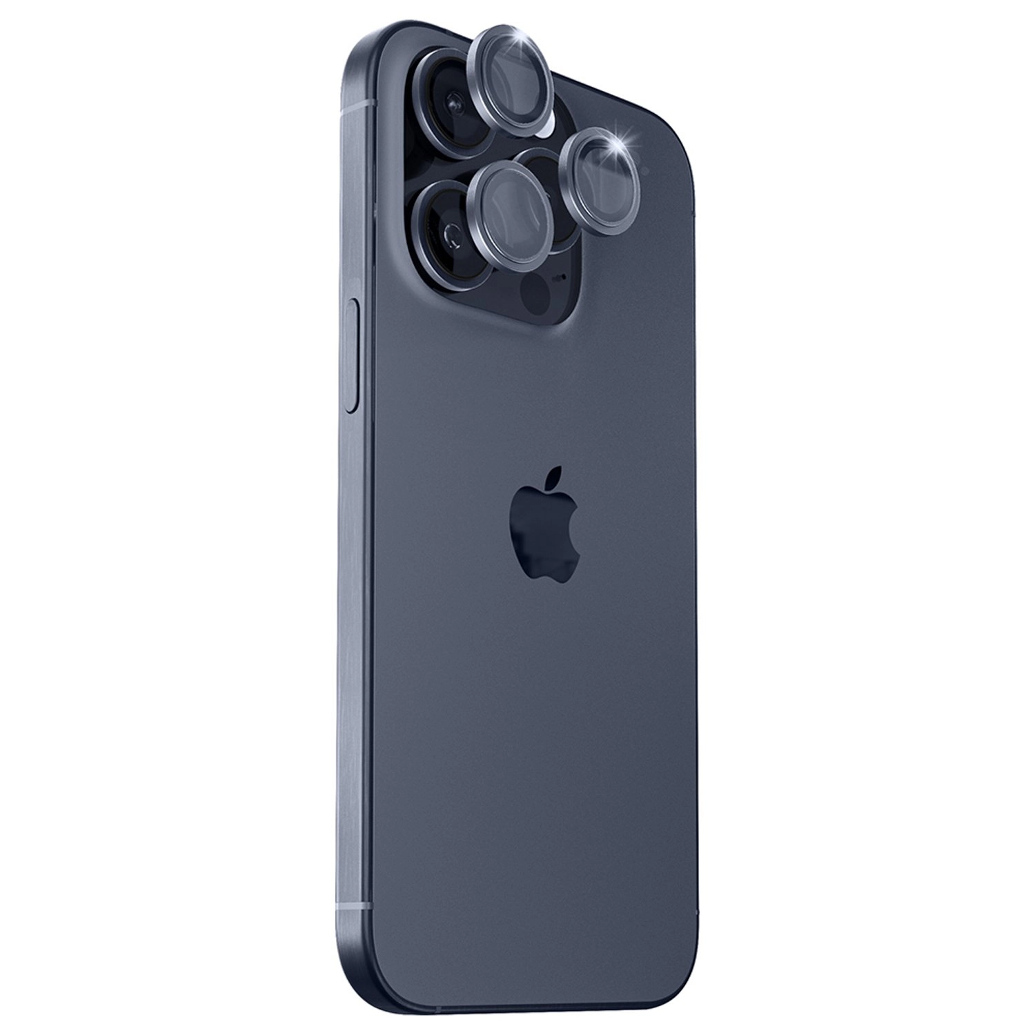 blupebble Scratch-Resistant Camera Lens Protector for iPhone 15 Pro Max