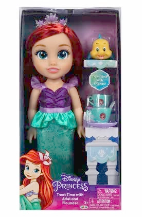Ariel & Flounder Doll - 14 inches Accessories Ages 3+