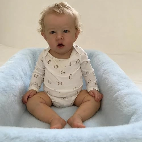 Liam Reborn Baby Doll - 20 inch Vinyl Boy Blonde Hair Ages 3+