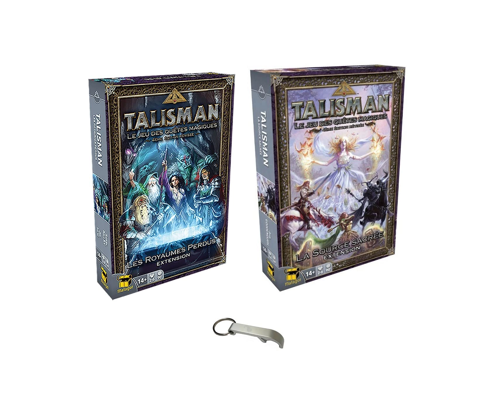 Blumie Shop Talisman: The Sacred Source + Talisman: Lost Kingdoms + Bottle Opener (French)