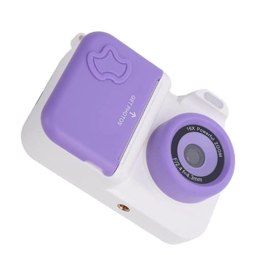 Instant Print Camera - 48MP 1080P 6X Zoom