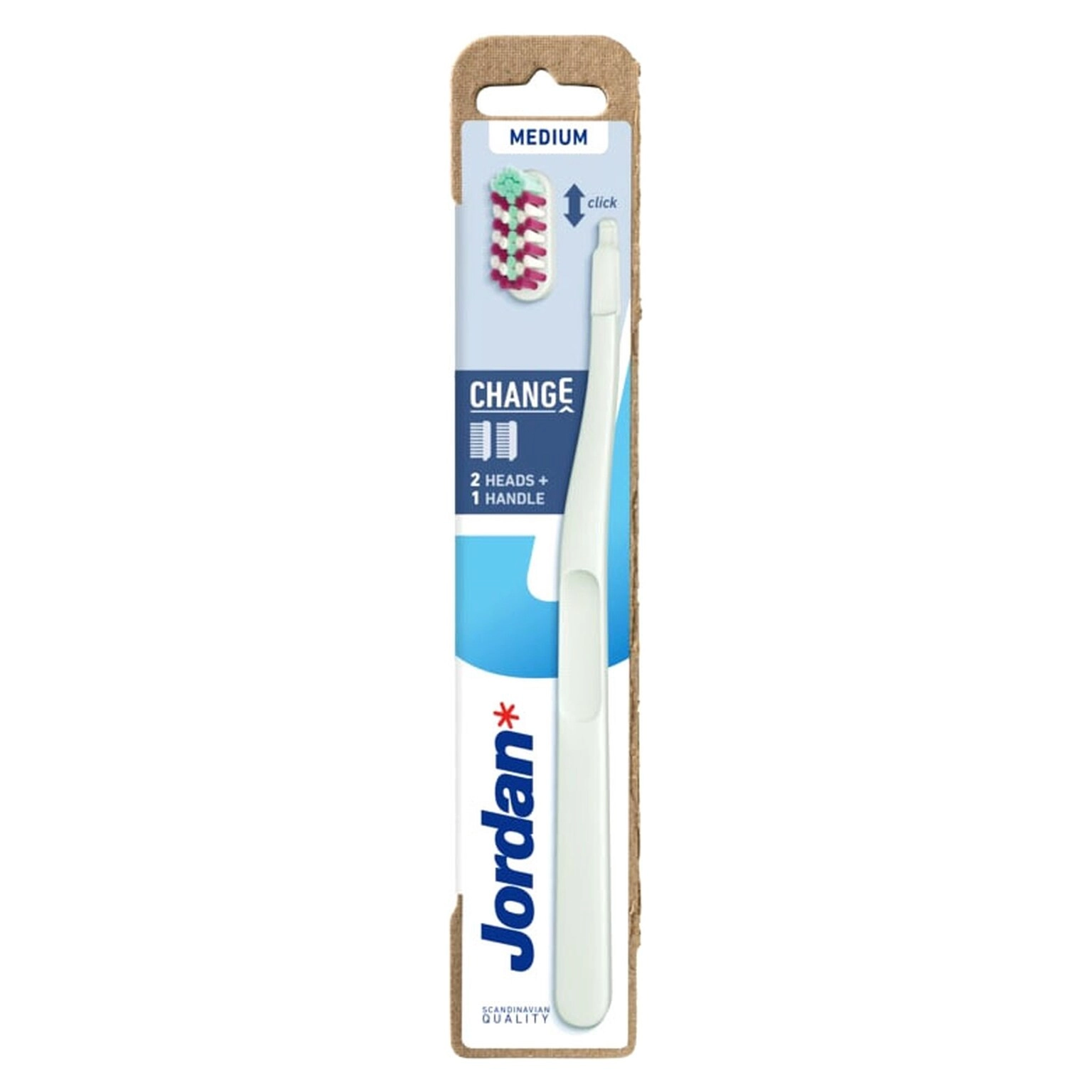 Change Toothbrush - Medium 2-Piece Pack