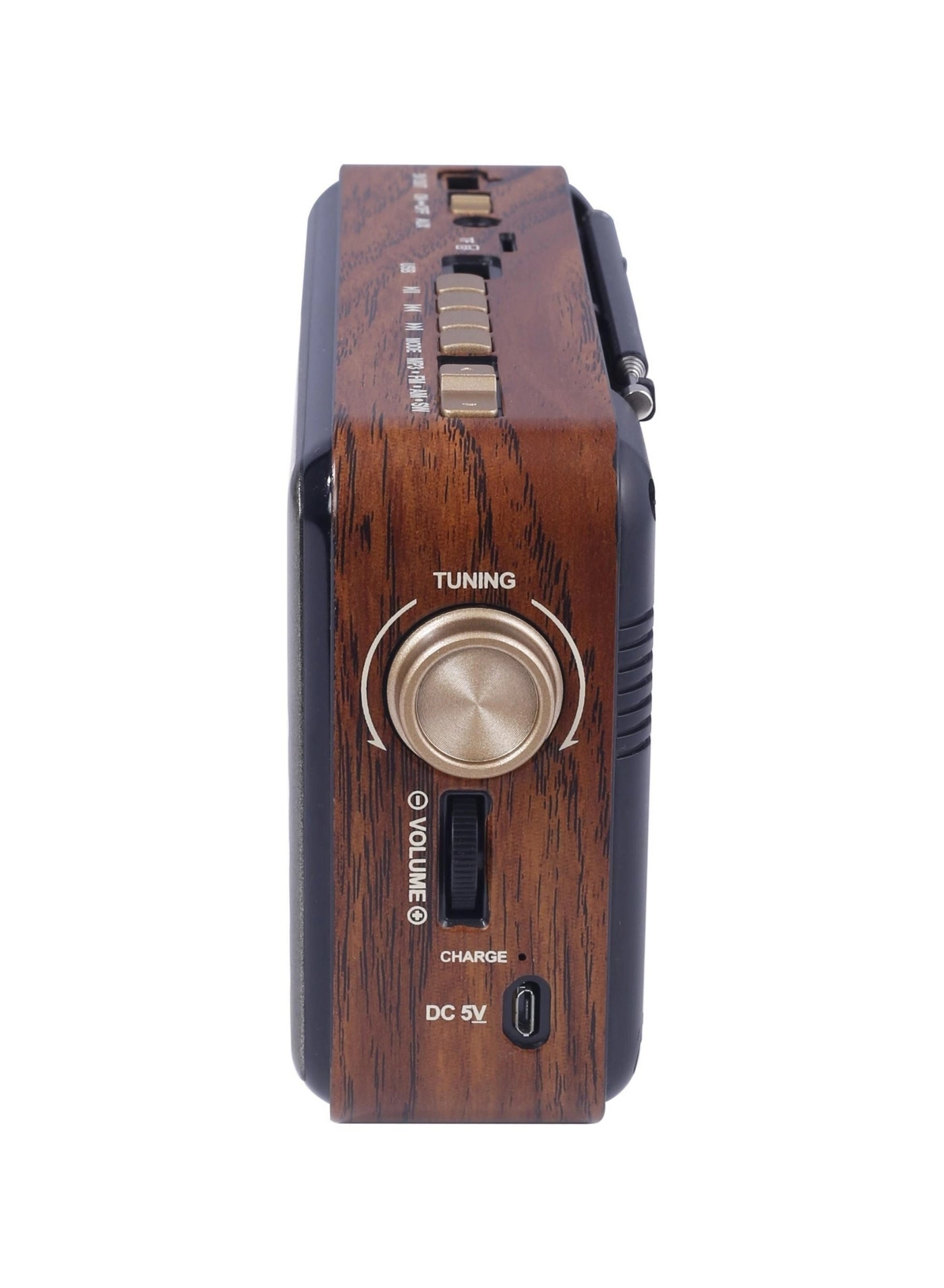 Rechargeable Vintage Radio - FM / AM / SW Band / DSP Radio